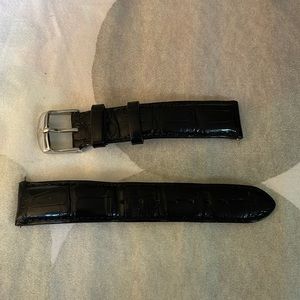 Michele Watch Band Genuine Alligator